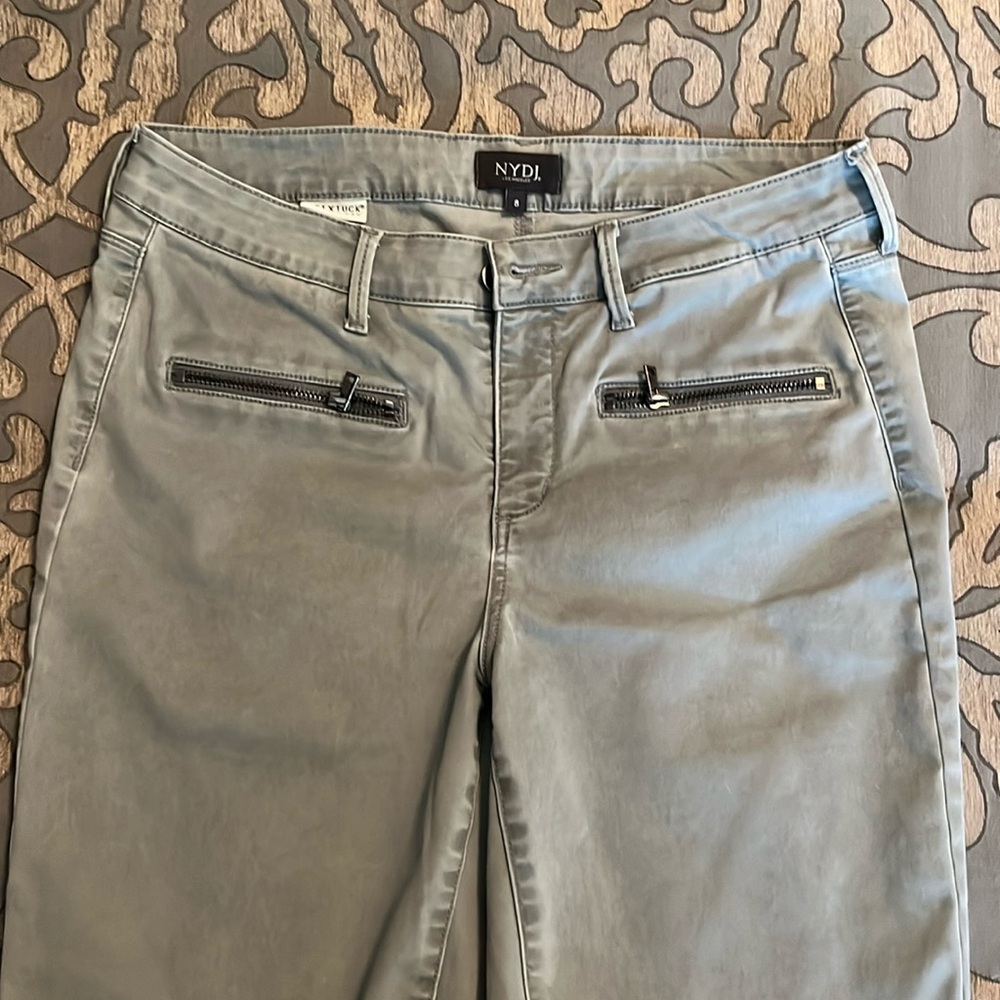 NYDJ gray pants, size 8